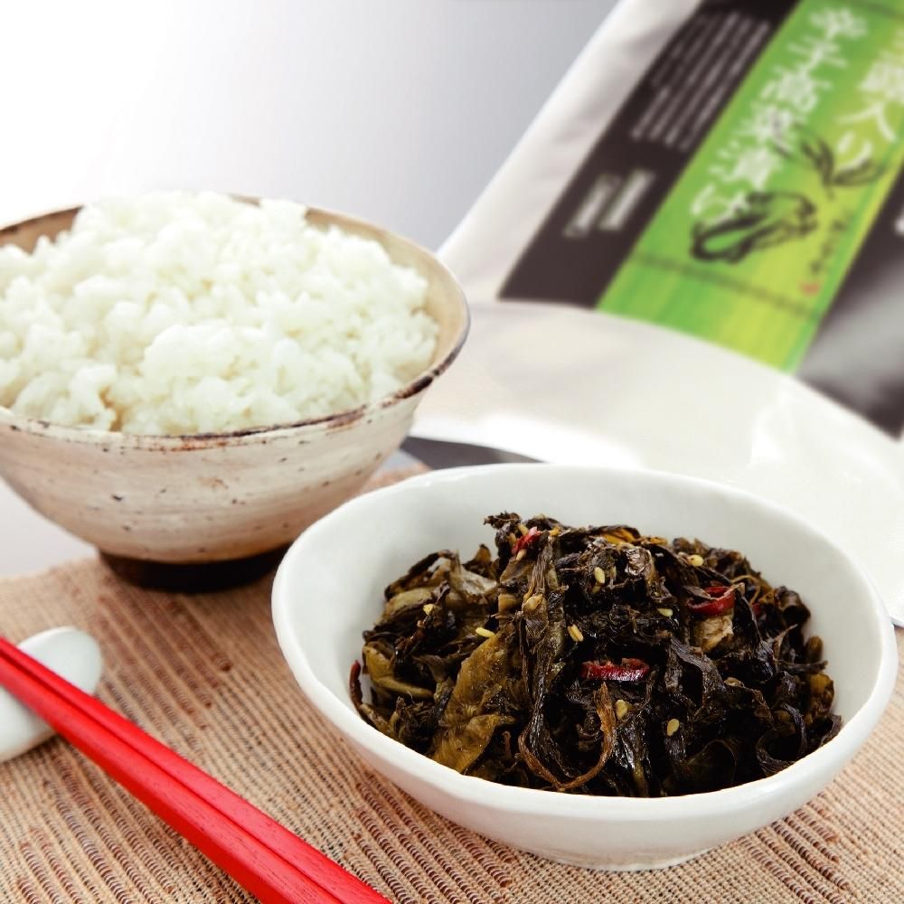 ＜原野製茶本舗＞玉露入り辛子高菜漬け(150g) 2袋